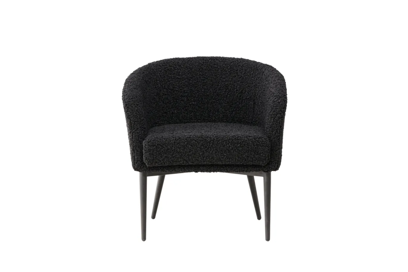 Fjôrd Fauteuil Fluffy Zwart