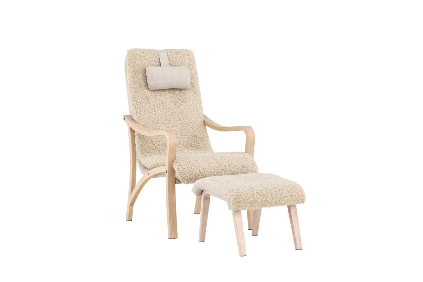 Fjôrd Fauteuil Fårö Houtlook Zand
