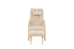 Fjôrd Fauteuil Fårö Houtlook Zand