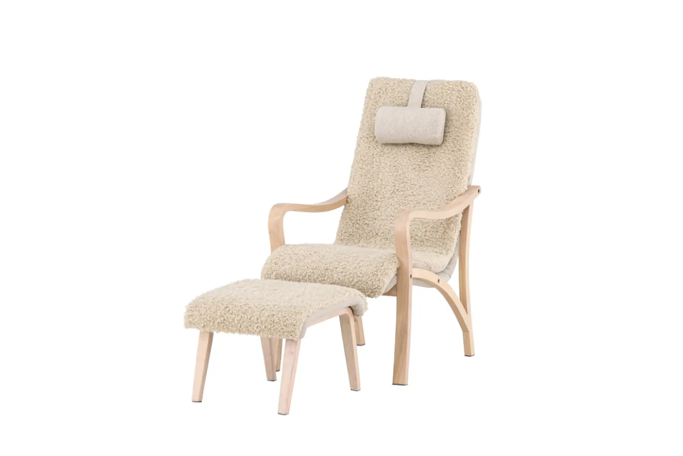 Fjôrd Fauteuil Fårö Houtlook Zand