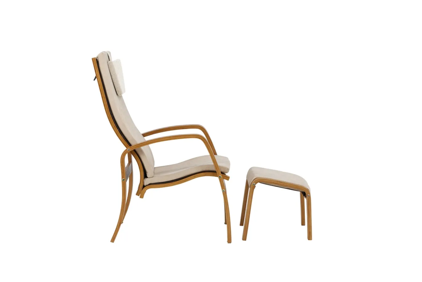Fjôrd Fauteuil Grötö Eiken Fineer Beige