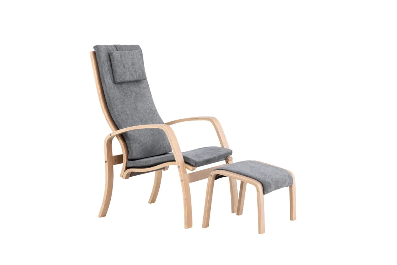 Fjôrd Fauteuil Grötö Eiken Fineer Donkergrijs