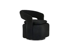 Fjôrd Fauteuil Laurel Zwart Boucle