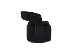 Fjôrd Fauteuil Laurel Zwart Boucle