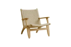 Fjôrd Fauteuil Lazy Polyester Rope Whitewash