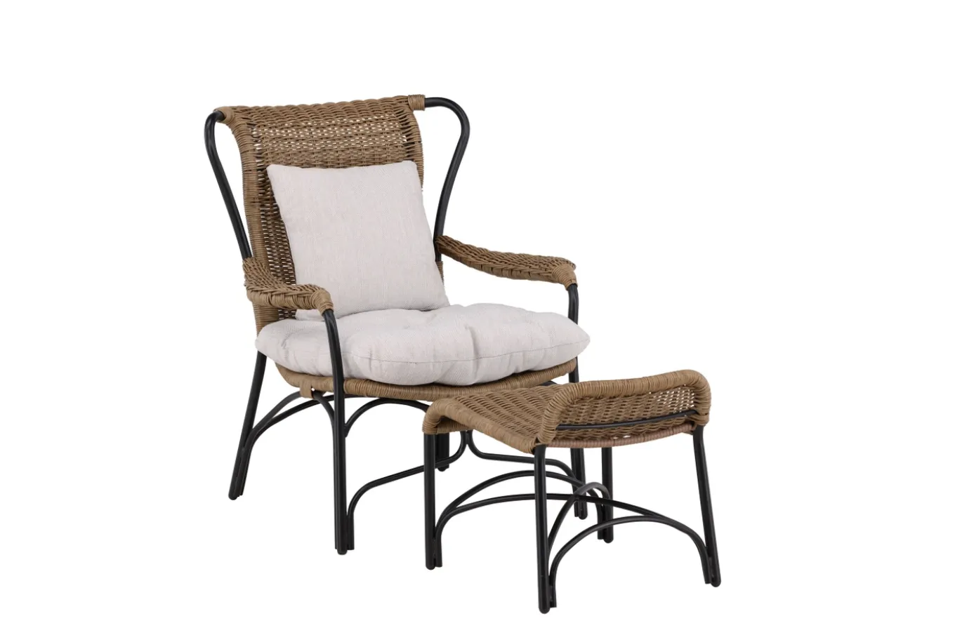 Fjôrd Fauteuil Loreto Naturel Rotan