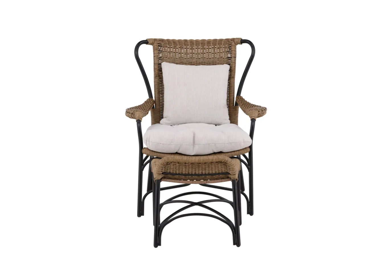 Fjôrd Fauteuil Loreto Naturel Rotan