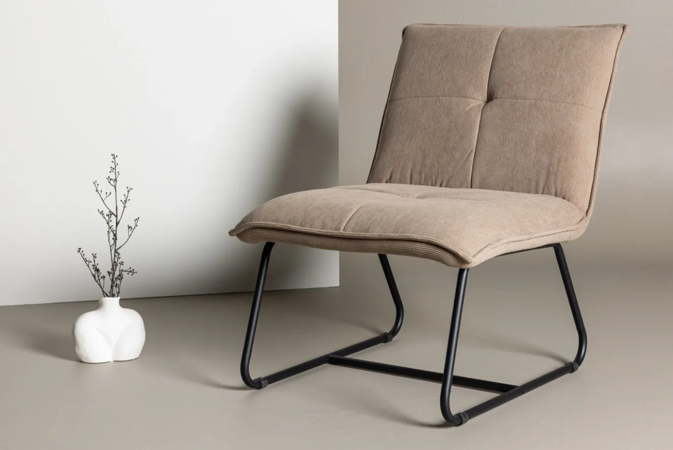 Fjôrd Fauteuil Madison Bruin Manchester