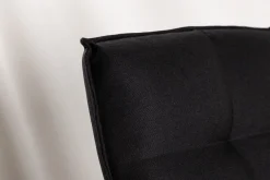 Fjôrd Fauteuil Madison Zwart Linnen