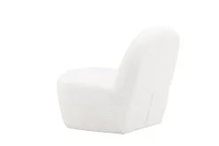 Fjôrd Fauteuil Mahla Wit Bouclé