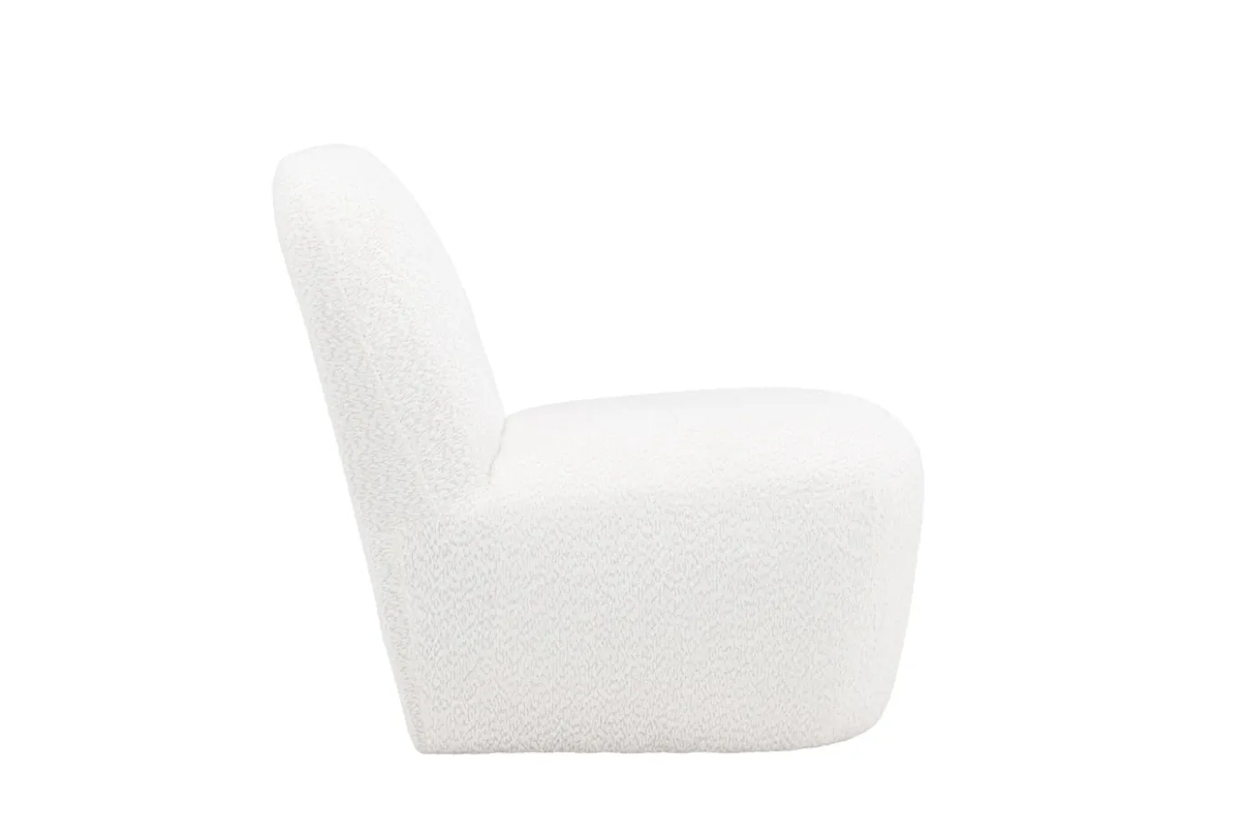 Fjôrd Fauteuil Mahla Wit Bouclé