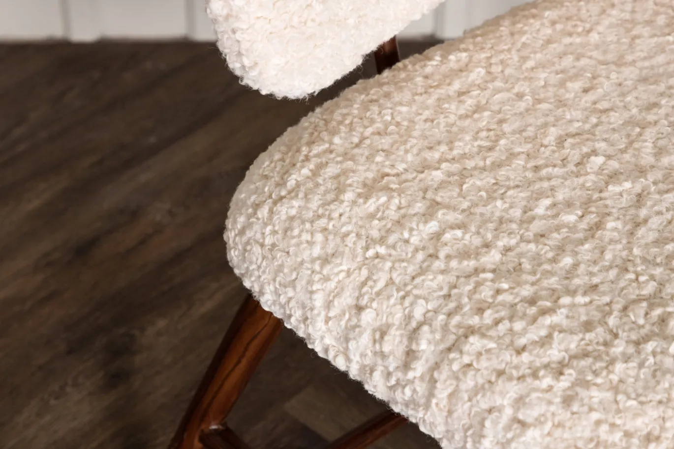 Fjôrd Fauteuil Midland Wit Bouclé