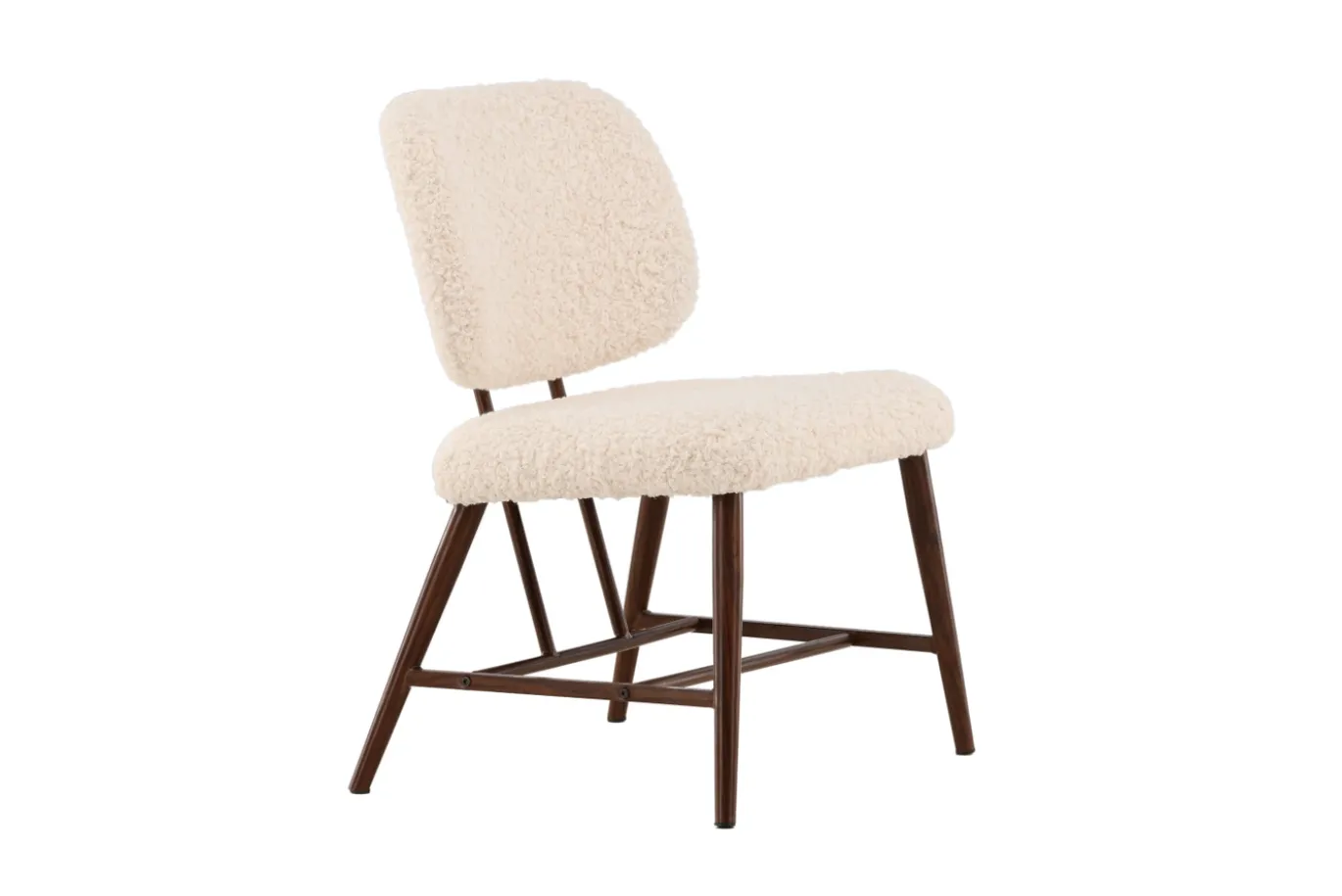Fjôrd Fauteuil Midland Wit Bouclé