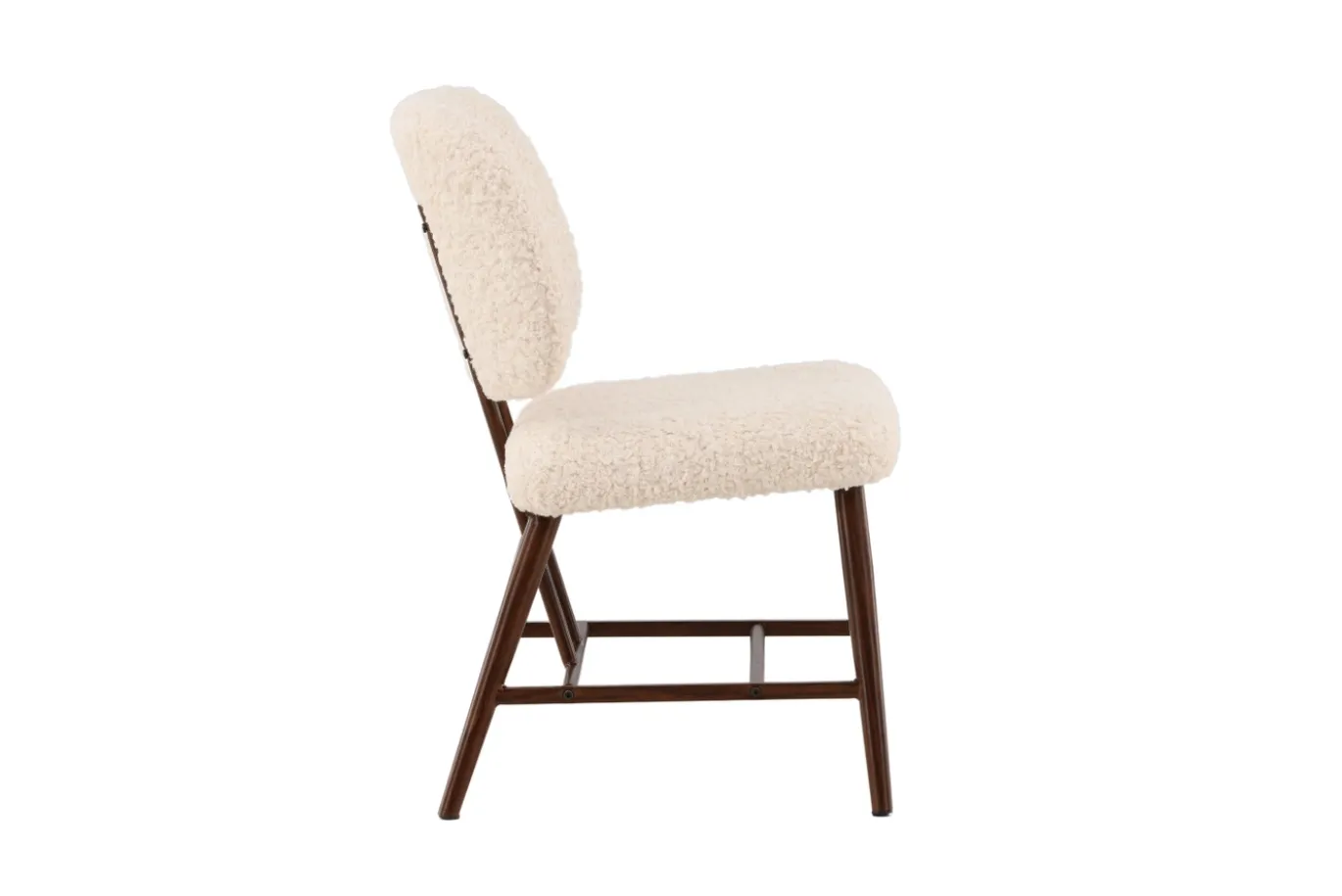 Fjôrd Fauteuil Midland Wit Bouclé