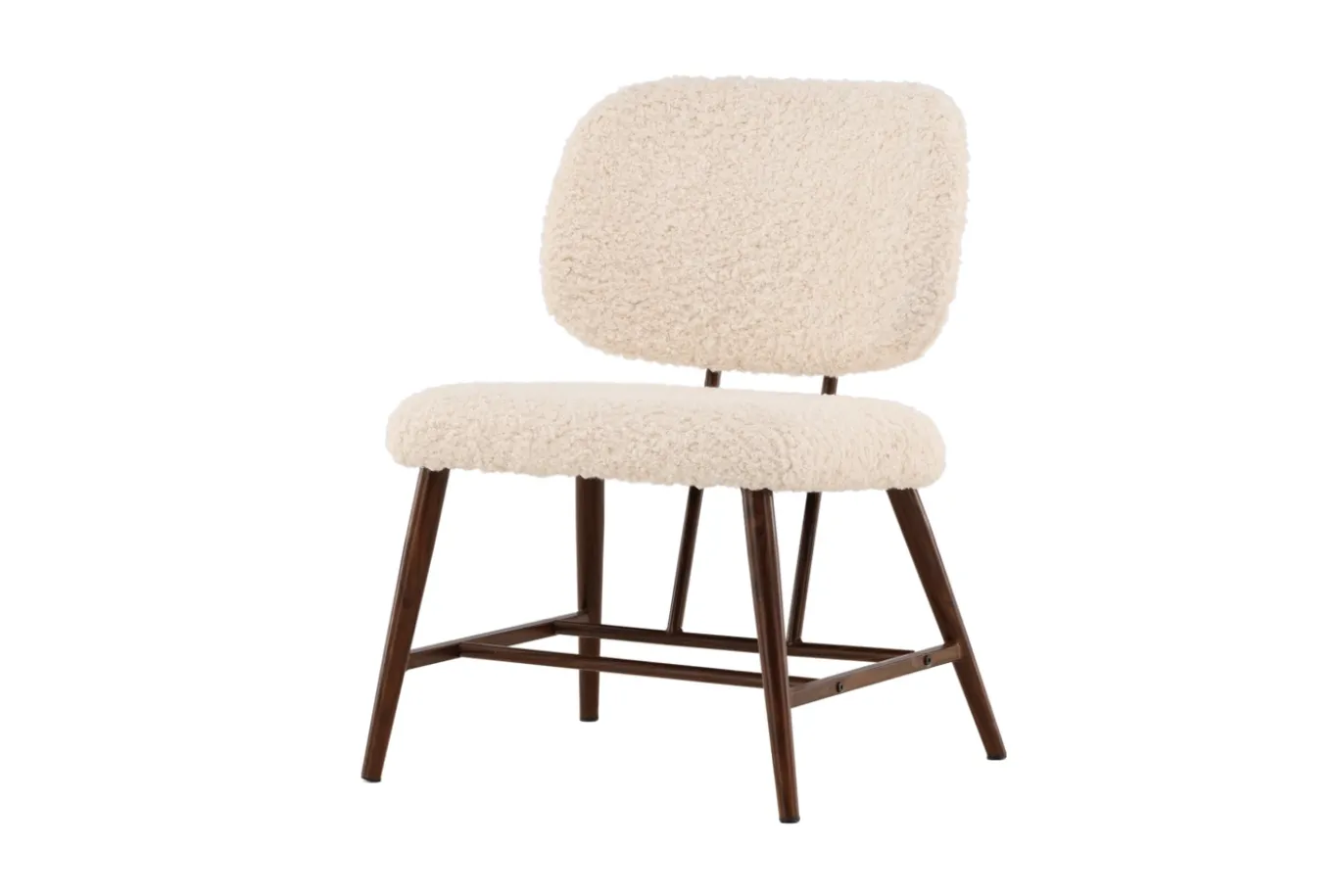 Fjôrd Fauteuil Midland Wit Bouclé