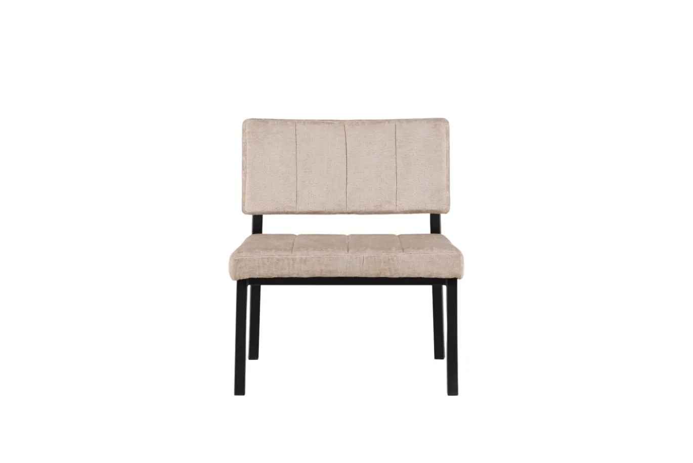 Fjôrd Fauteuil Monett Zwart/Beige Velvet