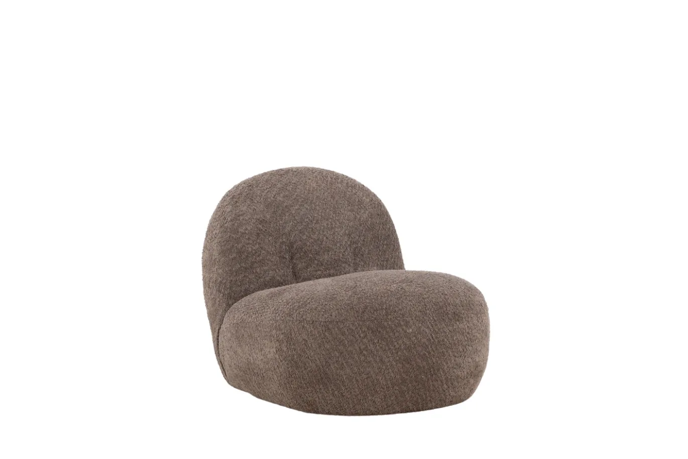 Fjôrd Fauteuil Omaha Bruin Bouclé