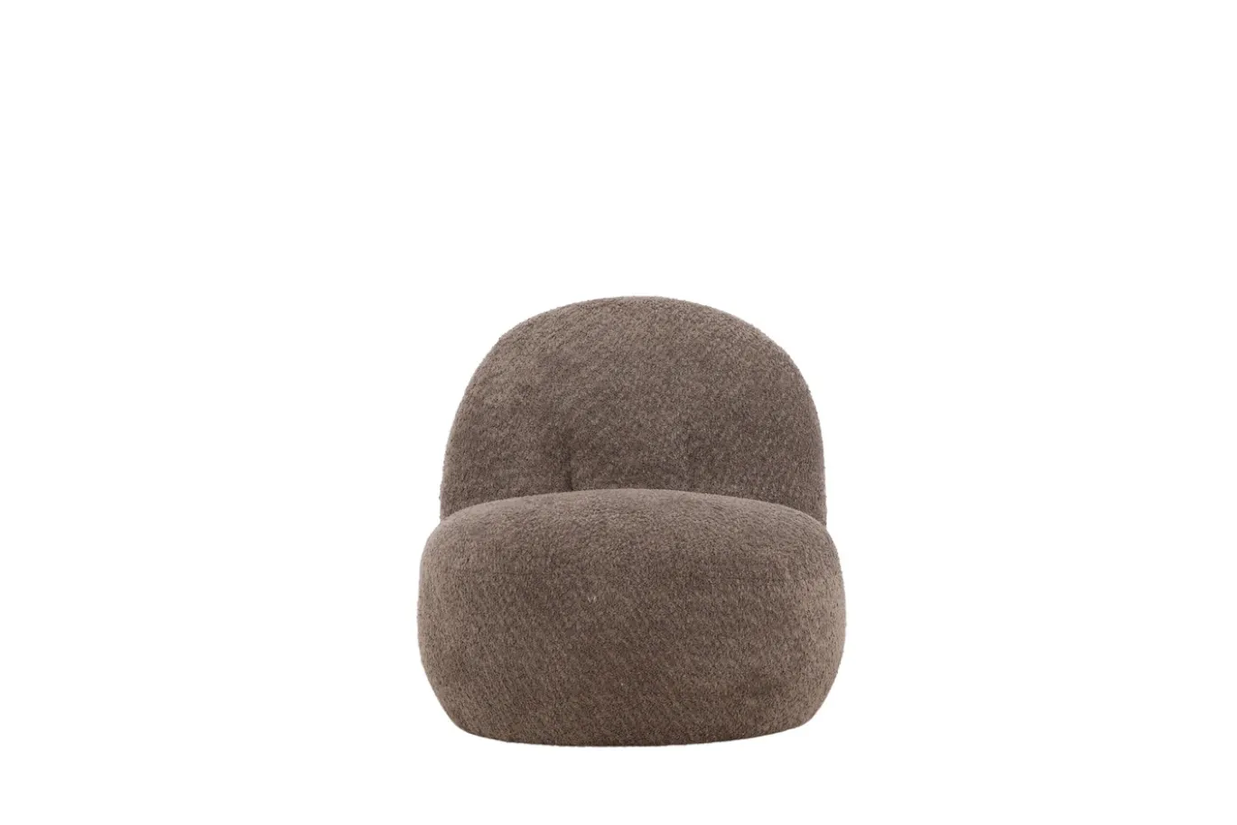 Fjôrd Fauteuil Omaha Bruin Bouclé