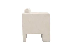 Fjôrd Fauteuil Ragusa Wit Stof