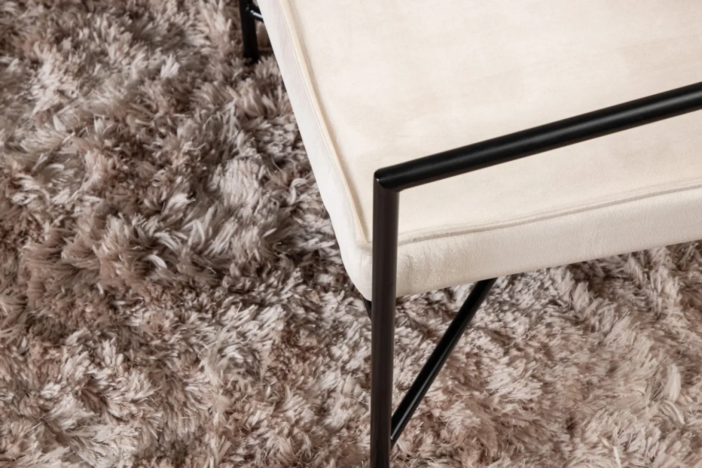 Fjôrd Fauteuil Rakel Beige Velvet