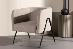 Fjôrd Fauteuil Rika Beige/Zwart