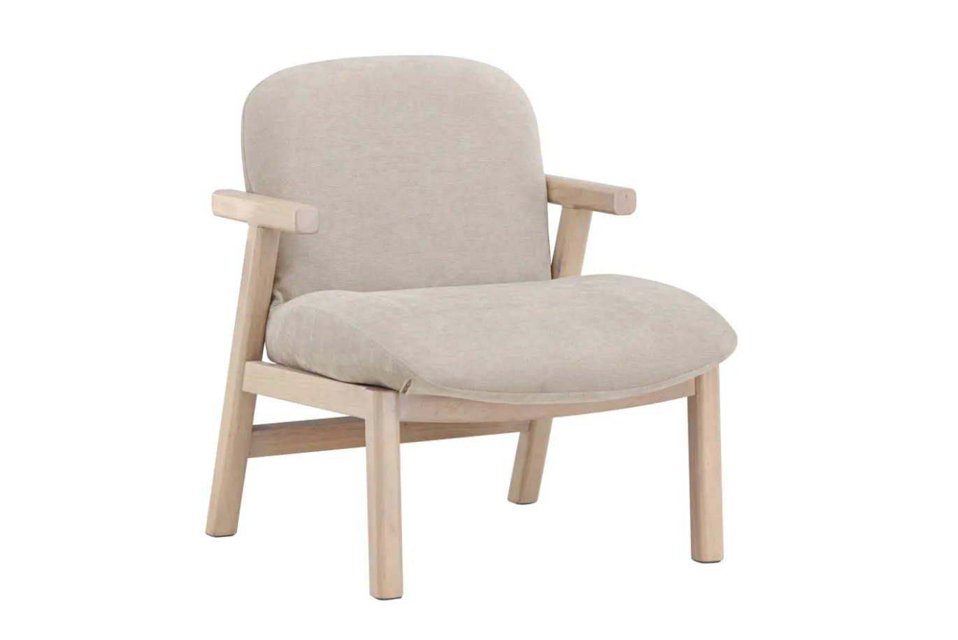 Fjôrd Fauteuil Rile Beige/Whitewash
