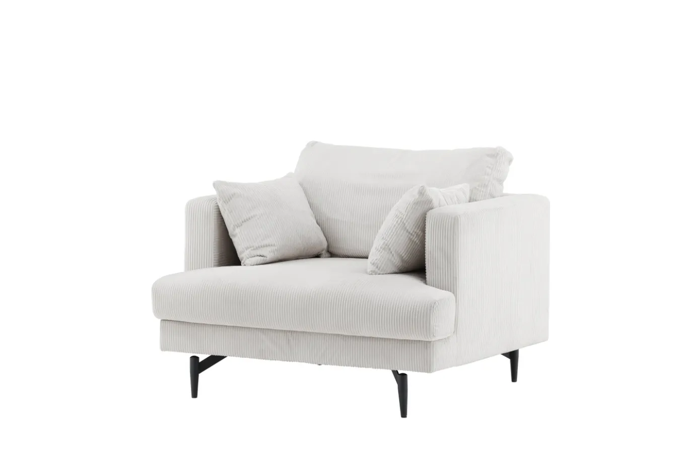 Fjôrd Fauteuil Sofia Beige Corduroy