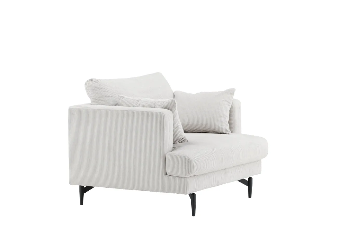 Fjôrd Fauteuil Sofia Beige Corduroy