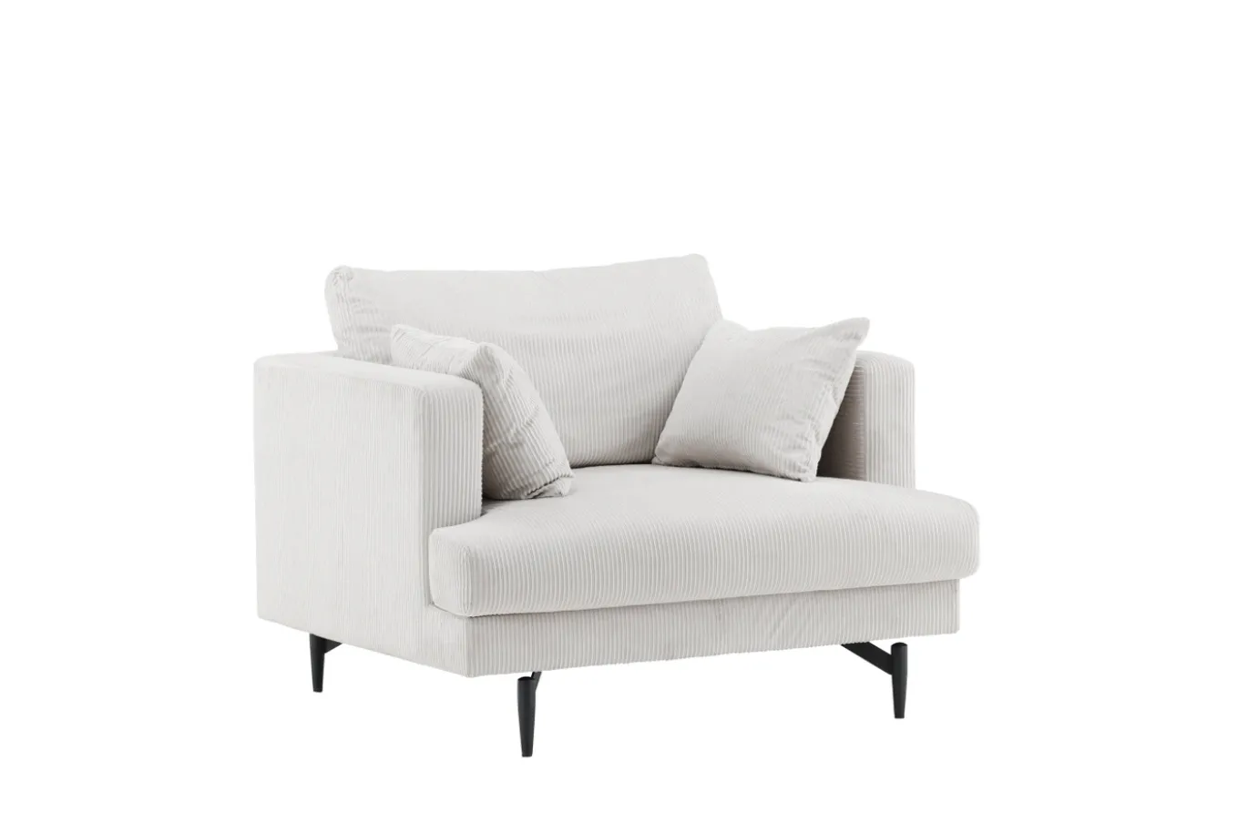 Fjôrd Fauteuil Sofia Beige Corduroy