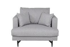 Fjôrd Fauteuil Sofia Grijs Stof