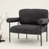 Fjôrd Fauteuil Tillberga x Josefin Lustig Donkergrijs Bouclé