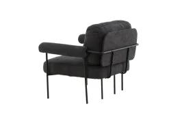 Fjôrd Fauteuil Tillberga x Josefin Lustig Donkergrijs Bouclé
