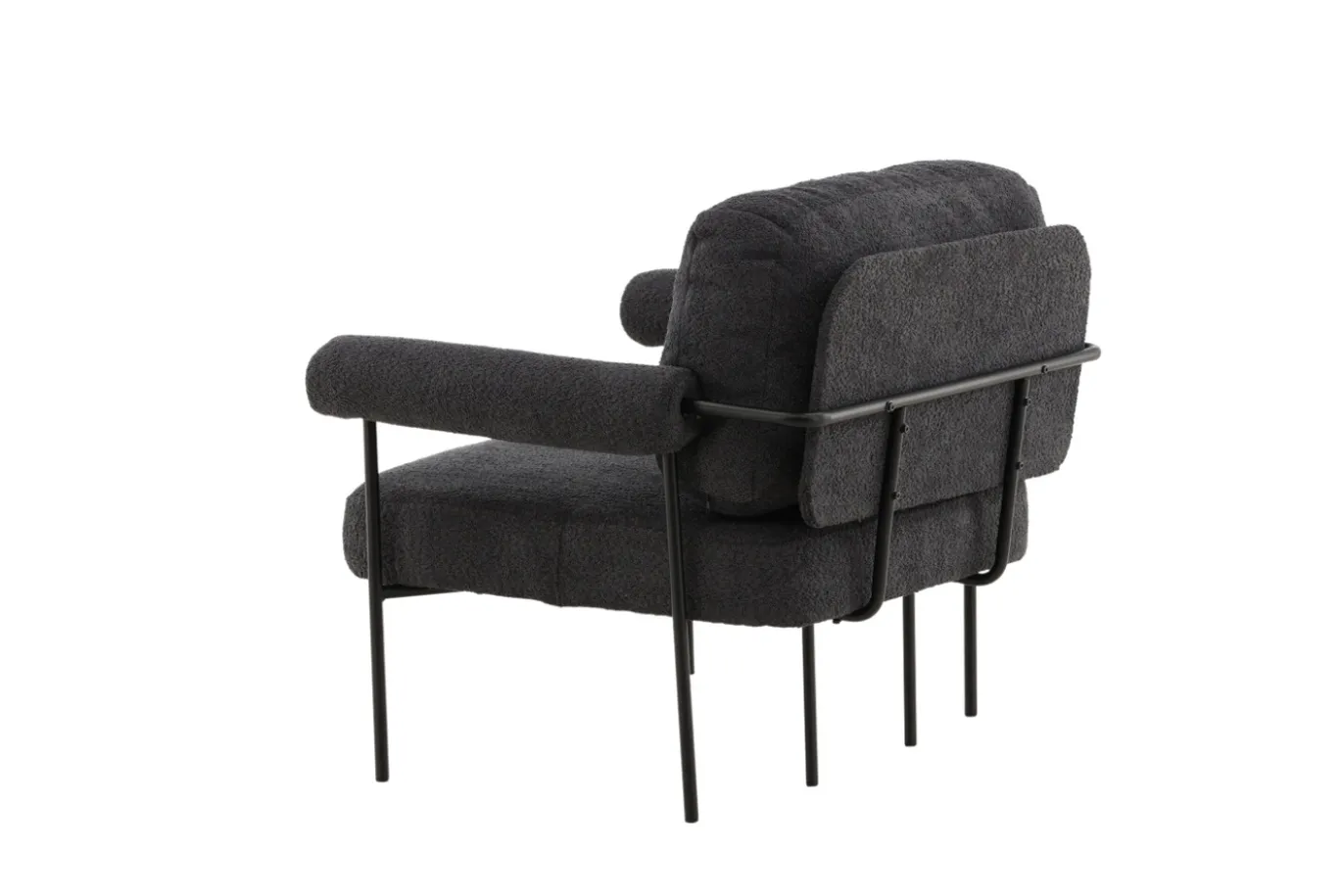 Fjôrd Fauteuil Tillberga x Josefin Lustig Donkergrijs Bouclé