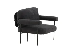 Fjôrd Fauteuil Tillberga x Josefin Lustig Donkergrijs Bouclé