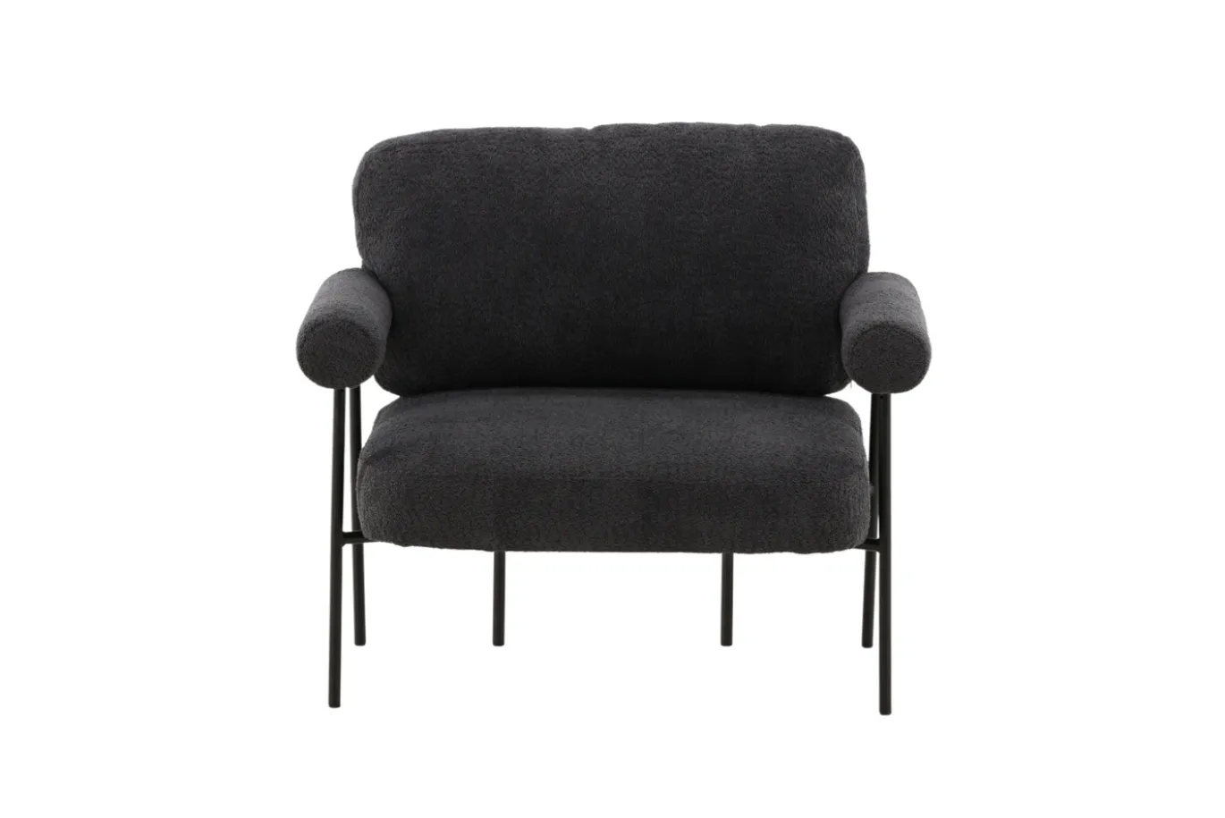 Fjôrd Fauteuil Tillberga x Josefin Lustig Donkergrijs Bouclé