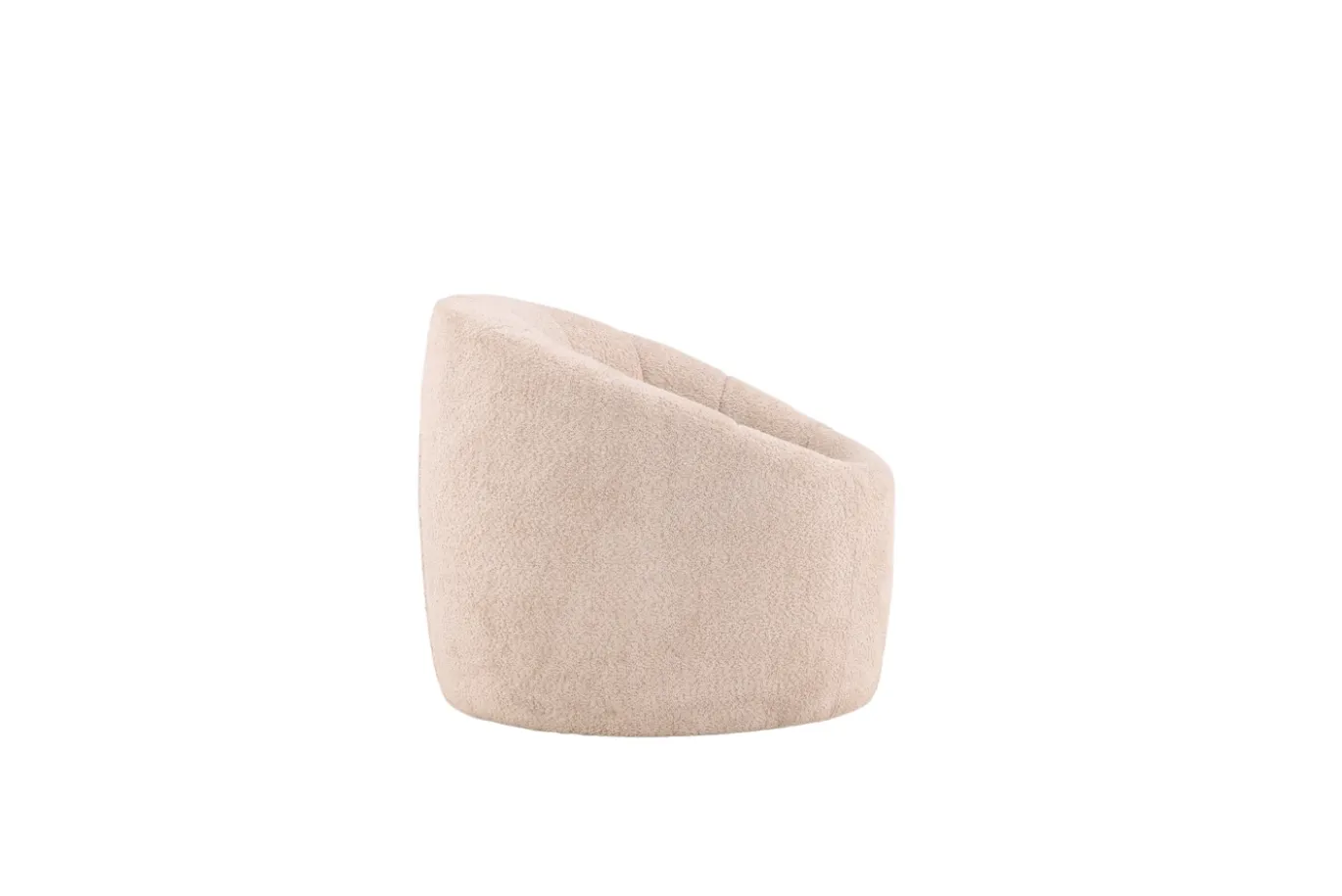 Fjôrd Fauteuil Warren Beige Bouclé