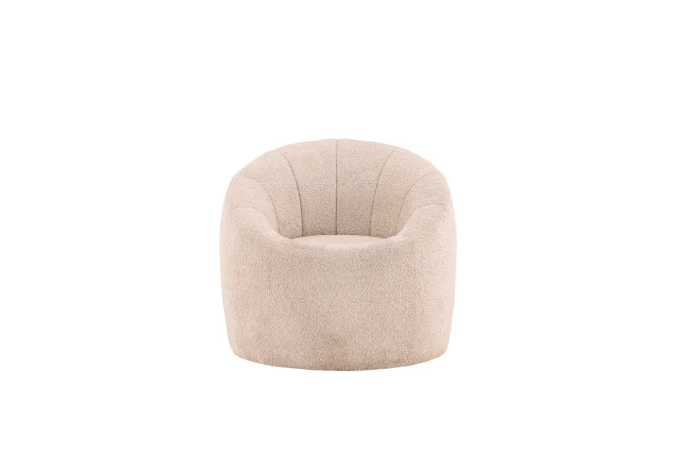Fjôrd Fauteuil Warren Beige Bouclé