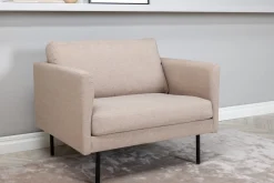 Fjôrd Fauteuil Zoom Bruin Stof