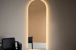 Fjôrd Grote Spiegel Skeppsvik Zilver 70x185cm