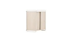 Fjôrd Hangend Wandkastje Paris 61x35x67,8cm Beige MDF