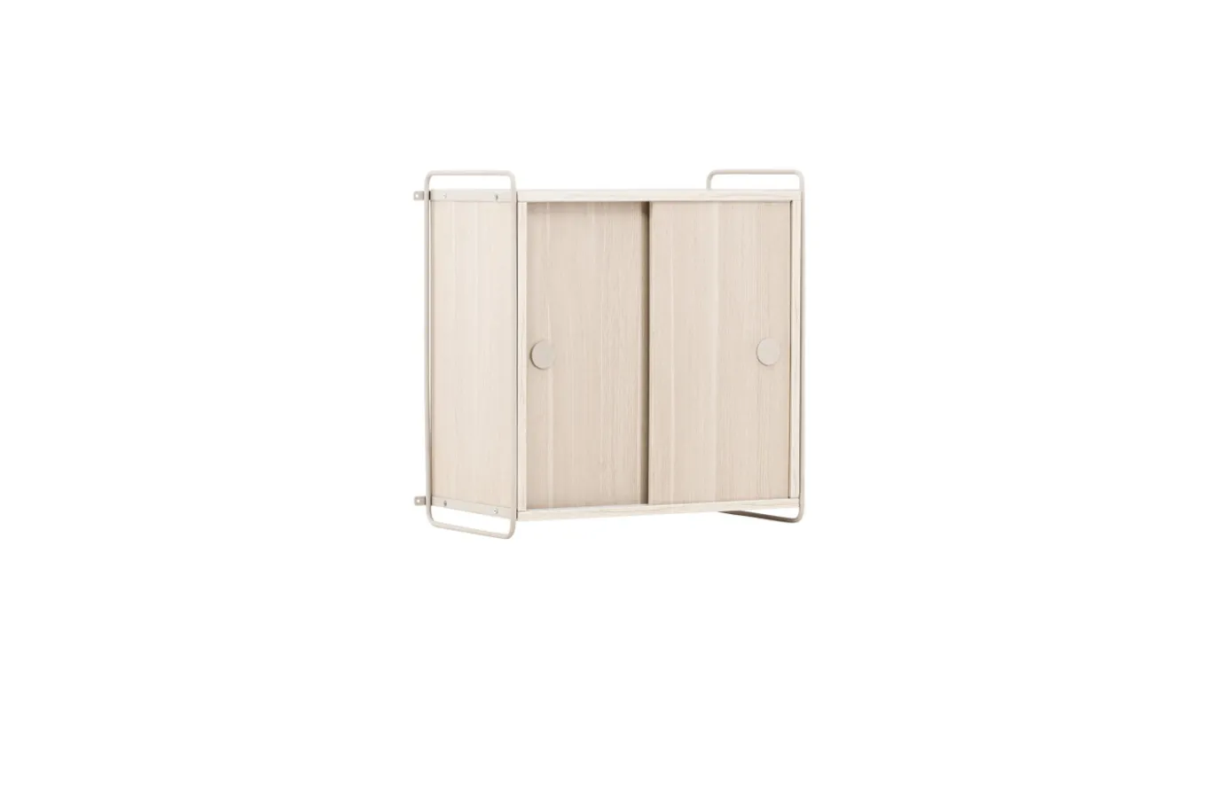 Fjôrd Hangend Wandkastje Paris 61x35x67,8cm Beige MDF