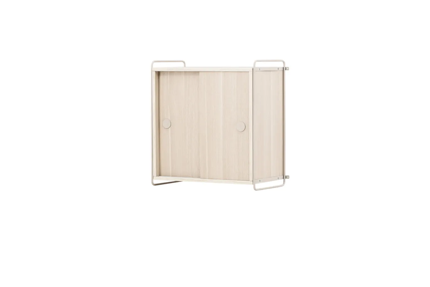 Fjôrd Hangend Wandkastje Paris 61x35x67,8cm Beige MDF