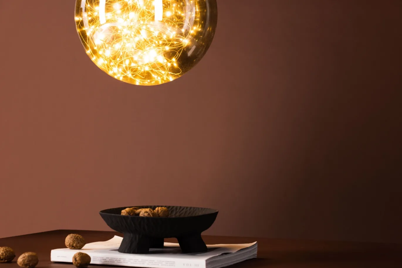 Fjôrd Hanglamp Lemans Zwart Smoked Glas