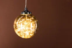 Fjôrd Hanglamp Lemans Zwart Smoked Glas