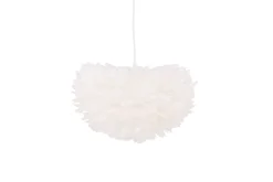 Fjôrd Hanglamp Nicola 45x45cm Wit Veren