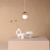 Fjôrd Hanglamp Roche Grijs