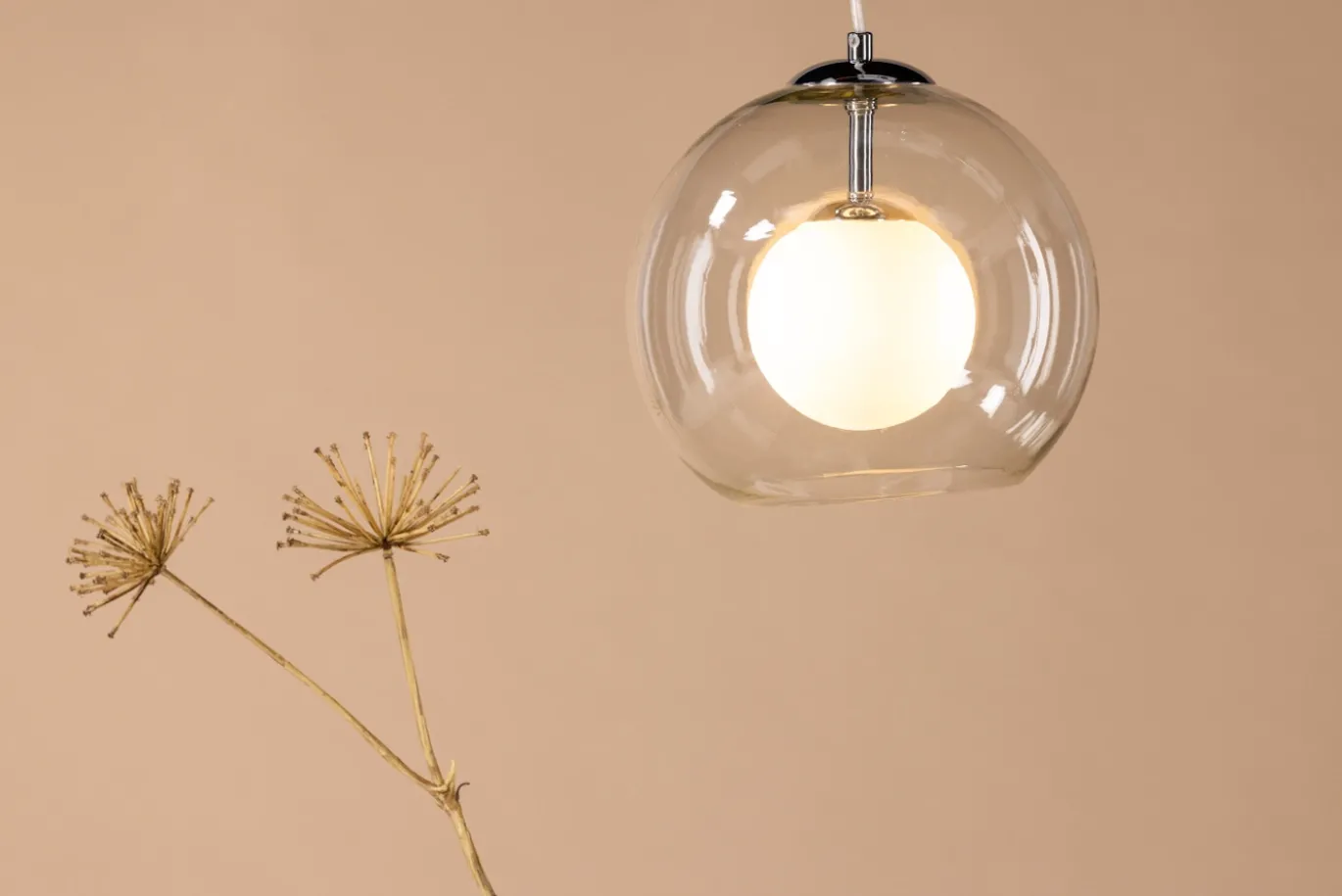 Fjôrd Hanglamp Roche Grijs