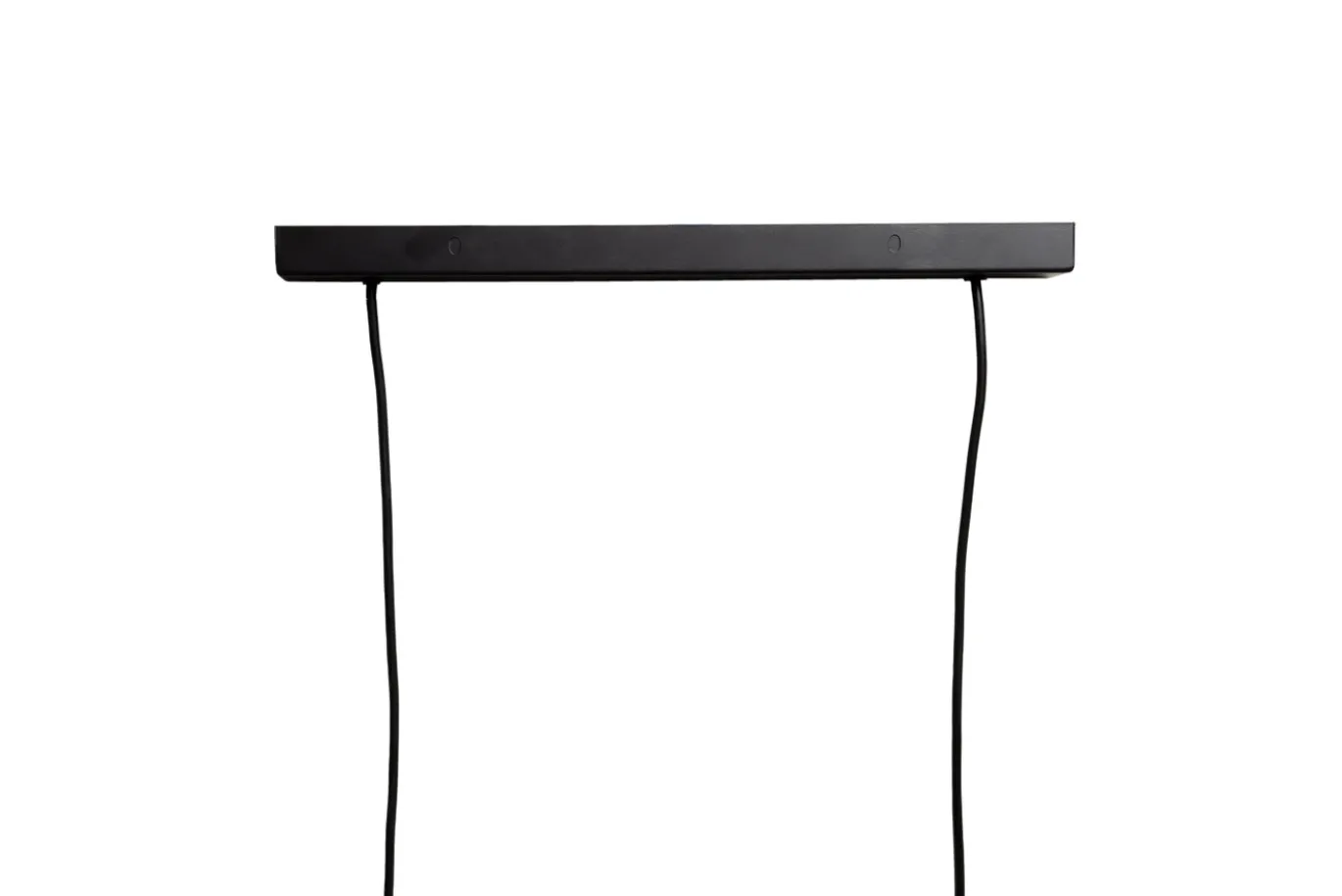 Fjôrd Hanglamp Stöten Mat Zwart Metaal/Koper Finish