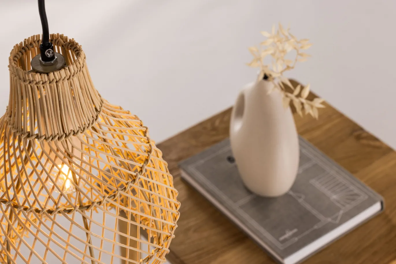 Fjôrd Hanglamp Varekil Klein Naturel