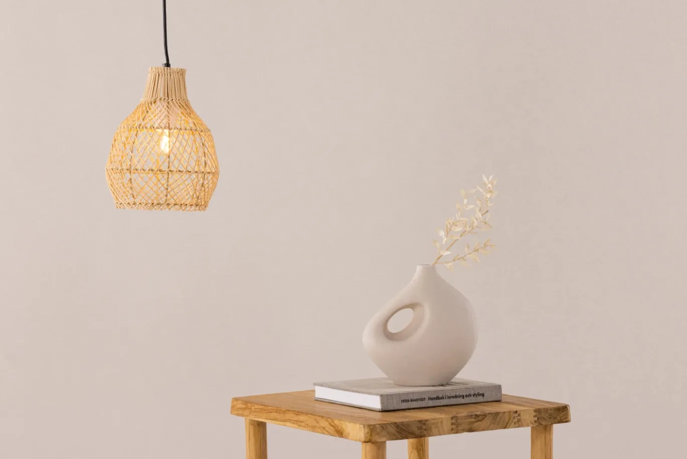 Fjôrd Hanglamp Varekil Klein Naturel